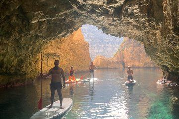 Blue Grotto SUP Boarding Adventure in Malta