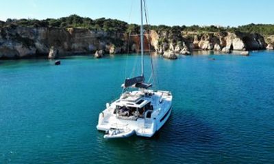 Private Premium Half Day Catamaran Tour in Algarve