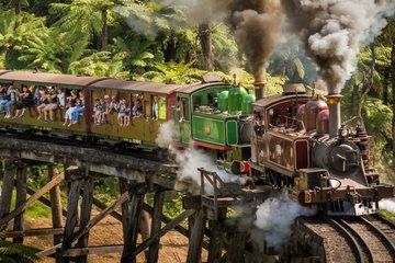 Melbourne Puffing Steam Train and Yarra Valley Winery Tour