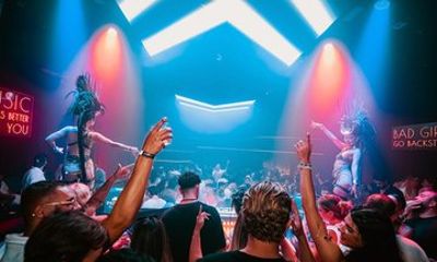 A VIP-table at premier House Music Club