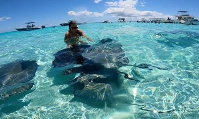 Private Grand Cayman Boat Charters Stingray City and Snorkeling