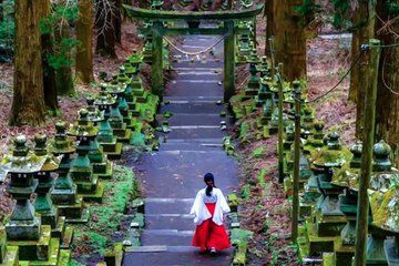 One Day Tour of Kamishikimi Kumanoimasu Shrine in Miyazaki