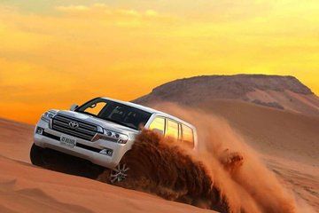 Dubai Desert Safari 4x4 Pickup Drop Camel Ride BBQ and Live Shows