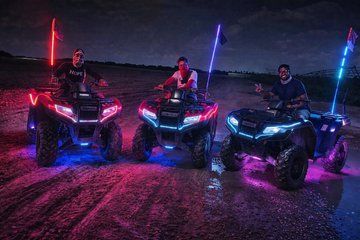Miami ATV Night Ride Experience with LED Glow Lights