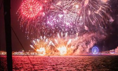 Saint-Raphael, The Fireworks at Sea