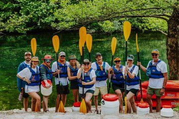 Morning Kayak Experience in Cetina Canyon Beginner Friendly