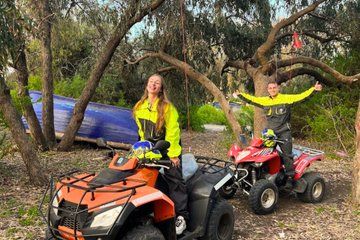 Casablanca Quad Biking Beach Ride at Sunset with ATV Instructor
