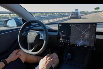 Private AI Self Driving Tesla Experience in Amsterdam