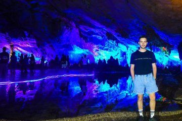 Priv Guilin Reed Flute Cave Elephant Trunk Hill and City Views