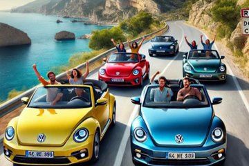 Drive a Cabriolet from Aix en Provence to Cassis la Ciotat