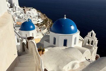 Private Skip the Cable Car and Land Tour on Santorini Island