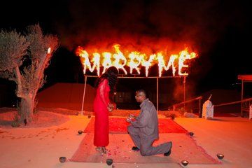 Marrakech Desert Proposal with Berber Dinner