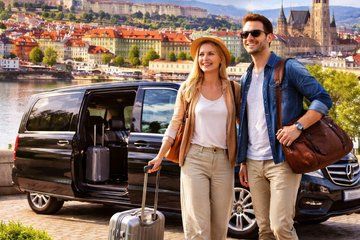 Private Transfer: Prague to Vienna ( Optional Scenic Stops )