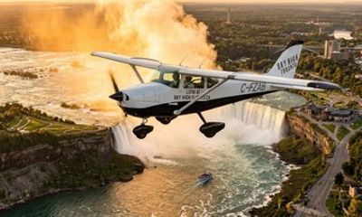 90 Minutes Private Plane Tour Niagara Falls From Burlington