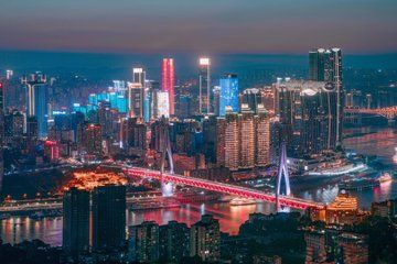 Chongqing Night Walking Tour and Two Rivers Night Cruise Eng Esp
