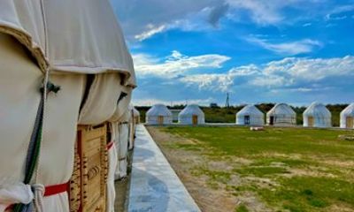 From Bukhara or Samarkand 2 Day Aydarkul Lake and Yurt Camp Tour