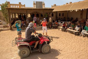 3 Hours Desert Quad Biking and Bedouin Village with Camel Riding