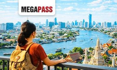 Bangkok MegaPass: Top Attractions incl. Public Transport