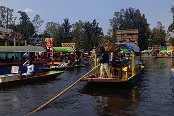 Xochimilco Coyoacán Tour Trajinera Pulque and mystical Sanctuary