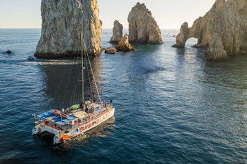 Cabo San Lucas Snorkel Catamaran Dance Floor and Open Bar