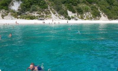 Ionian Sunset Cruise with BBQ and Night Swim