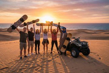Timlaline Sunset Experience Quad Biking and Sandboarding Agadir