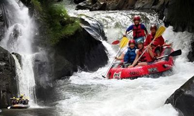Ayung River Rafting and Aloha Swing Adventure with Lunch in Bali