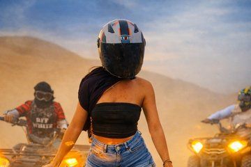 Agafay Desert Quads Ride with Traditional Dinner and Show
