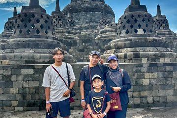 Borobudur Temple Climb Up & Prambanan Temple Full Day Tour