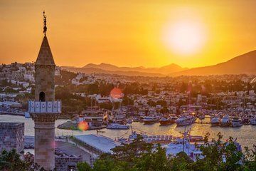 Bodrum Private Sunset Tour Windmills Coast and Evening Views