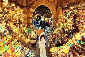 Luxury Shopping Tour & Khan El Khalili with Felucca Ride on Nile
