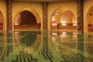 Moroccan Hamam Experience and Mosque Tour with Transport
