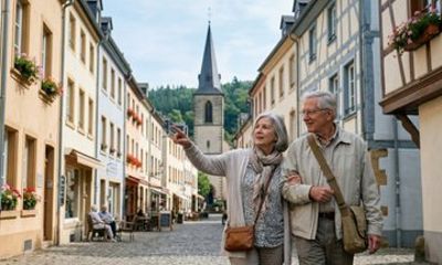 Private Walking Tour in Vianden Castle Old Town Heritage