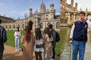 Cambridge Walking and Punting Shared Combined Tour