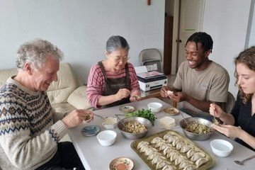 Korean Dumpling Cooking Class in Seoul with Vegan Option