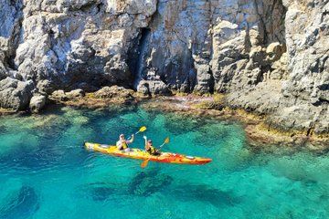 Half Day Sea Kayaking Adventure on Rhodes East Coast