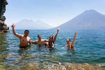 Lake Atitlan Hike Cliff Jump and Cultural Tour