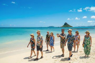 Oahu Full-Day Island Tour and Rock-A-Hula Waikiki Show Package