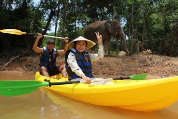 Phuket Ethical Elephant Sanctuary Visit with Kayaking Experience