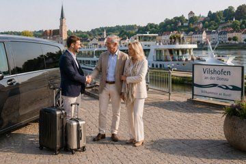Private Transfer from Prague to Vilshofen for Danube Cruises
