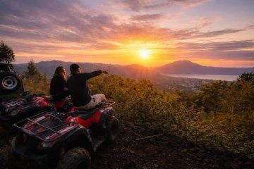 Bali Batur ATV Sunrise and Ubud Zipline Tour