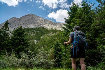Hiking from Kalavryta to Chelmos Ski Center E4 Trail
