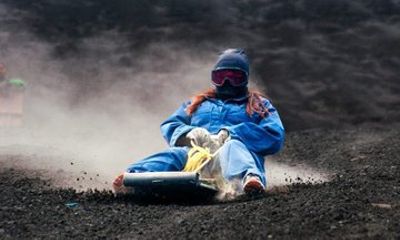 Cerro Negro Sand Boarding and León City Tour from Managua