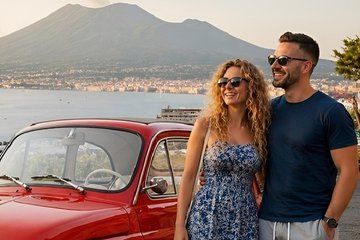 Panoramic Tour of Naples in a Fiat 500 and Photoshoot
