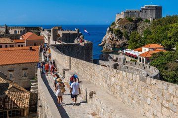 Dubrovnik City Walls Historic Sites and Adriatic Views