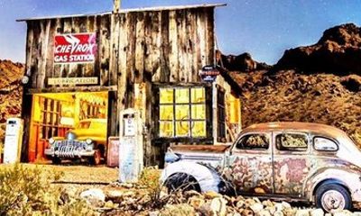 Eldorado Gold Mine, Ghost Town and Colorado River with Snack Box