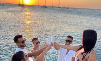 Golden Hour Sunset Cruise, Private Yacht Experience in Aruba