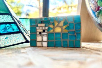 Thessaloniki Create Your Own Mosaic Souvenir Magnet in 45
