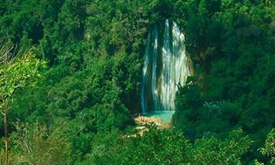 Waterfall Guided Hike and Horseback Adventure in Samana