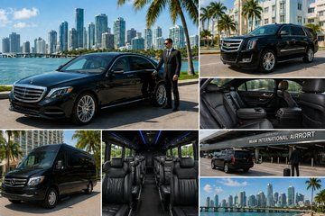 Miami Private Airport Transfer: Luxury Sedan, SUV & Sprinter
